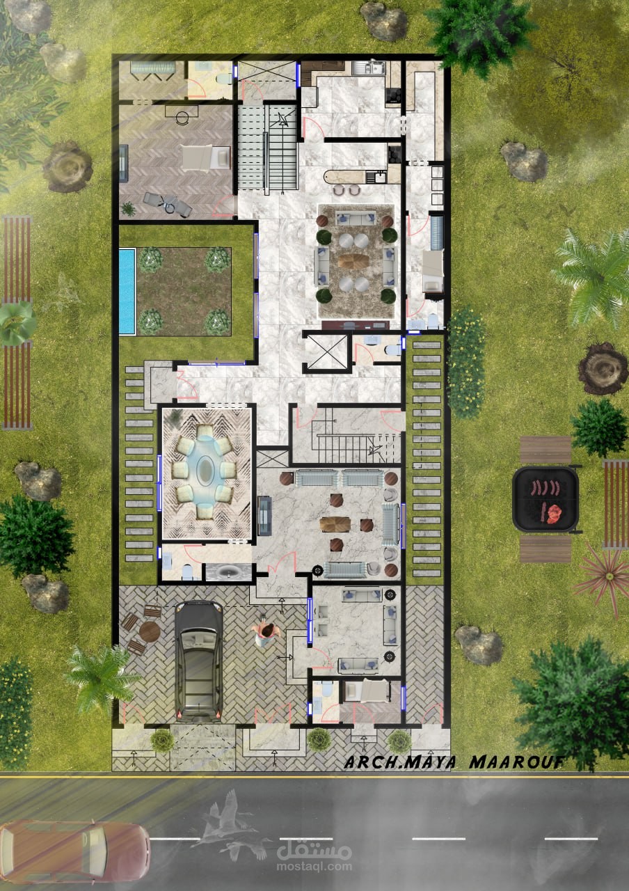 إخراج مخطط باستخدام الفوتوشوب