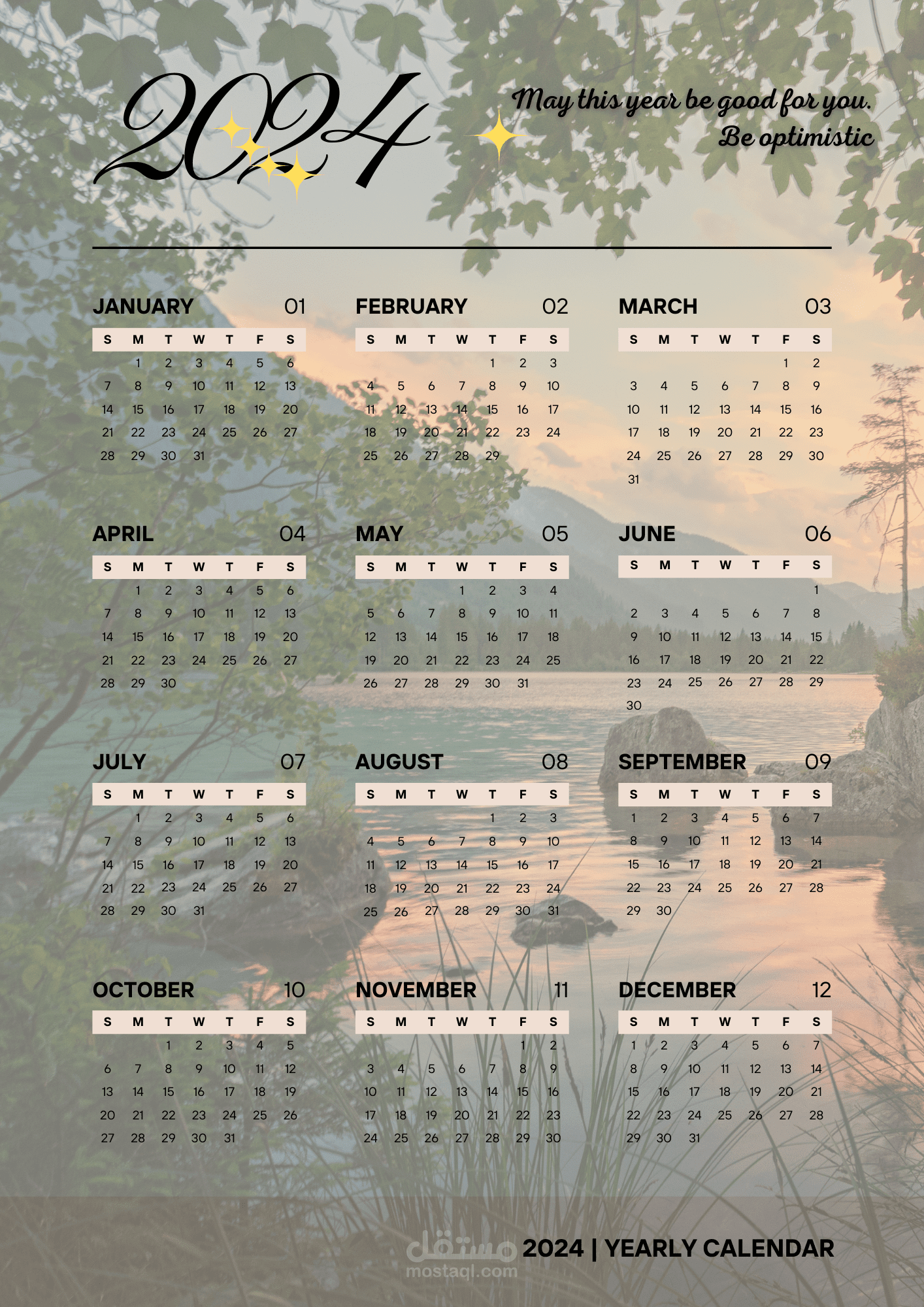 تصميم calendre planner