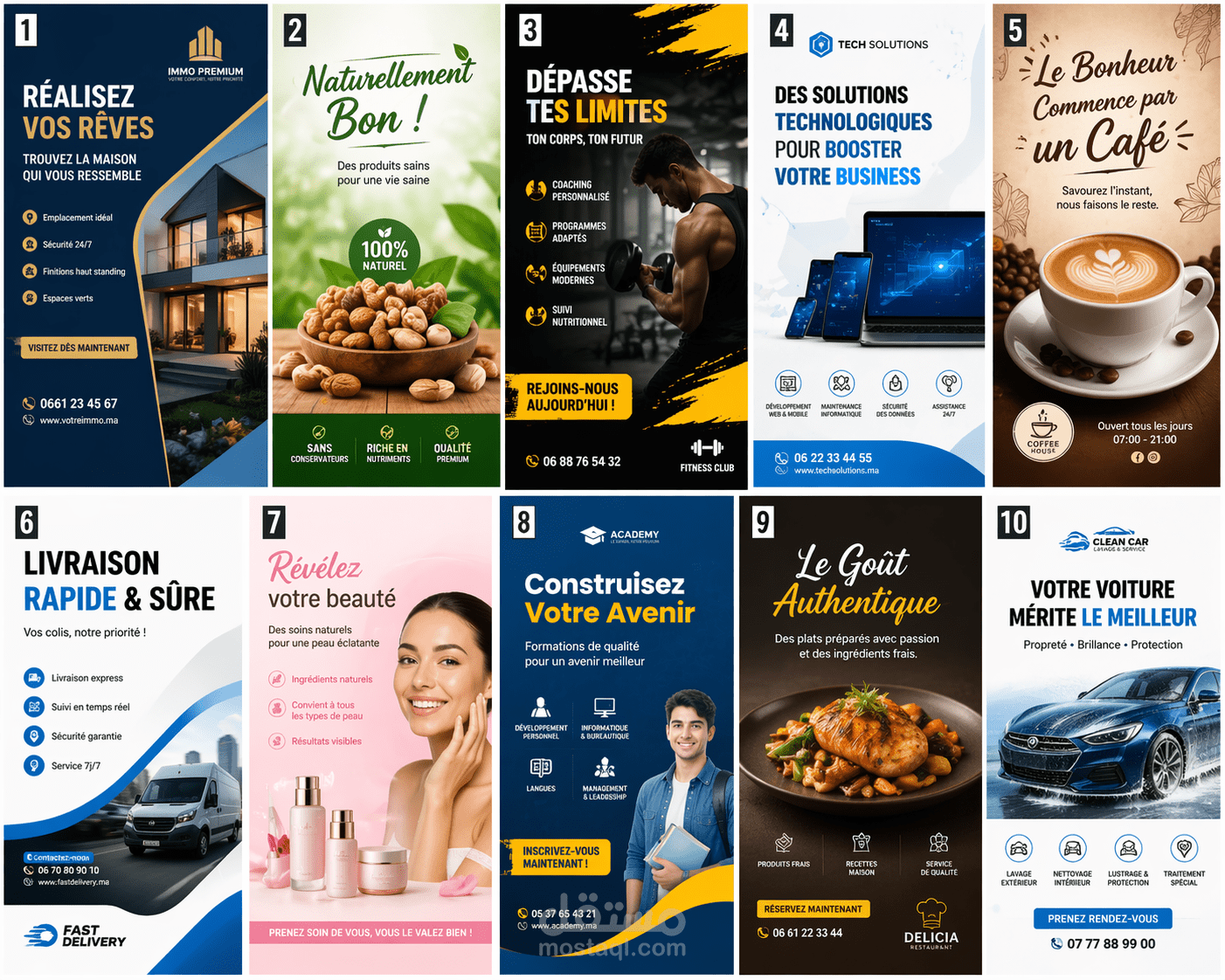 تصميم لوحات اعلانية