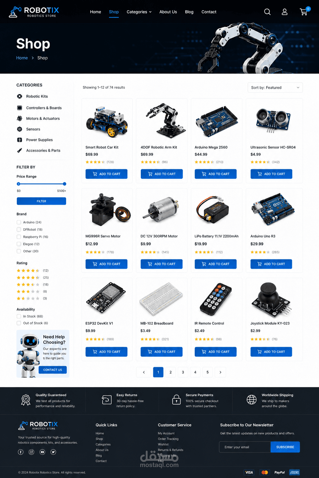 robotics website