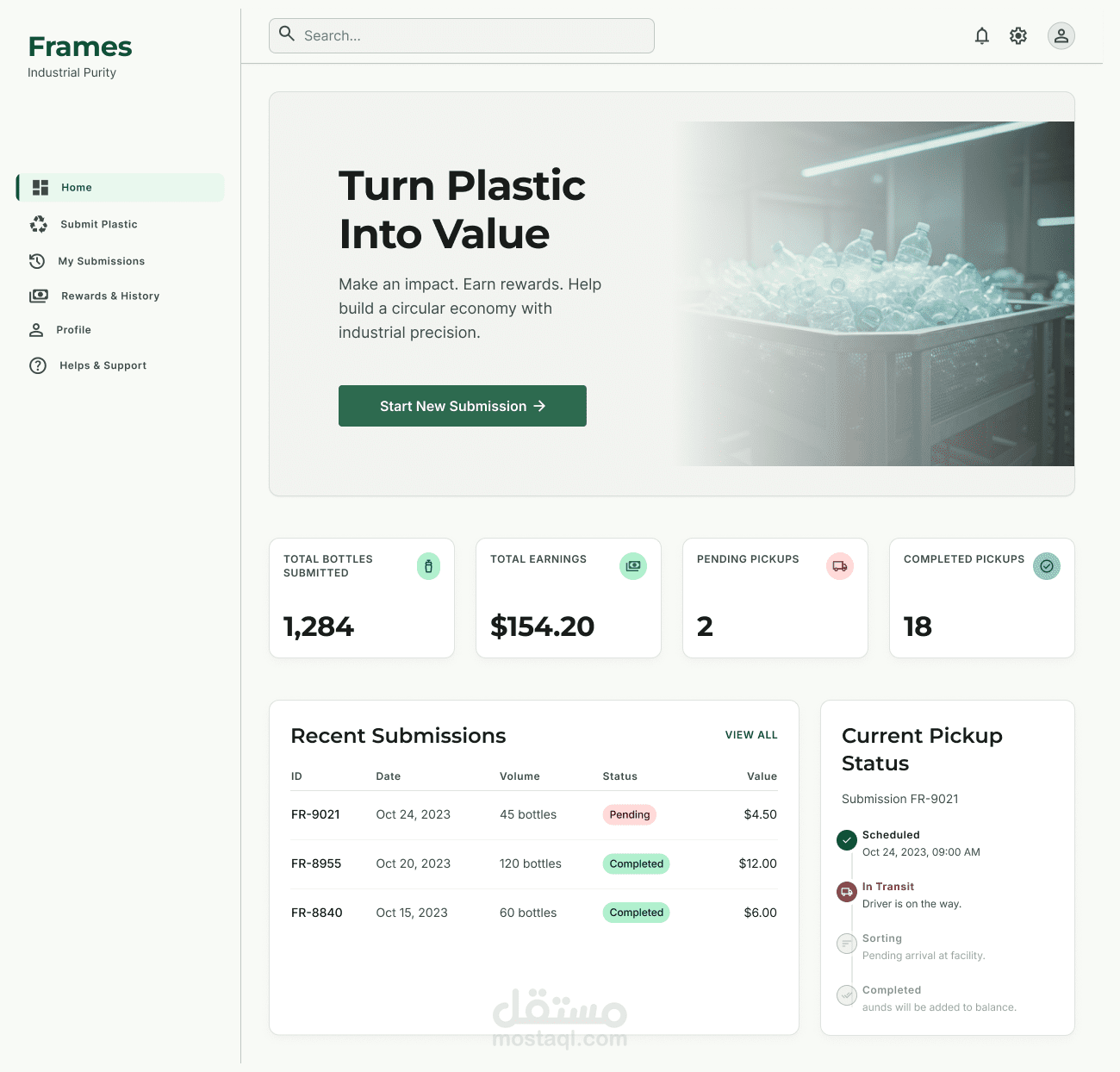 plastice pottels website