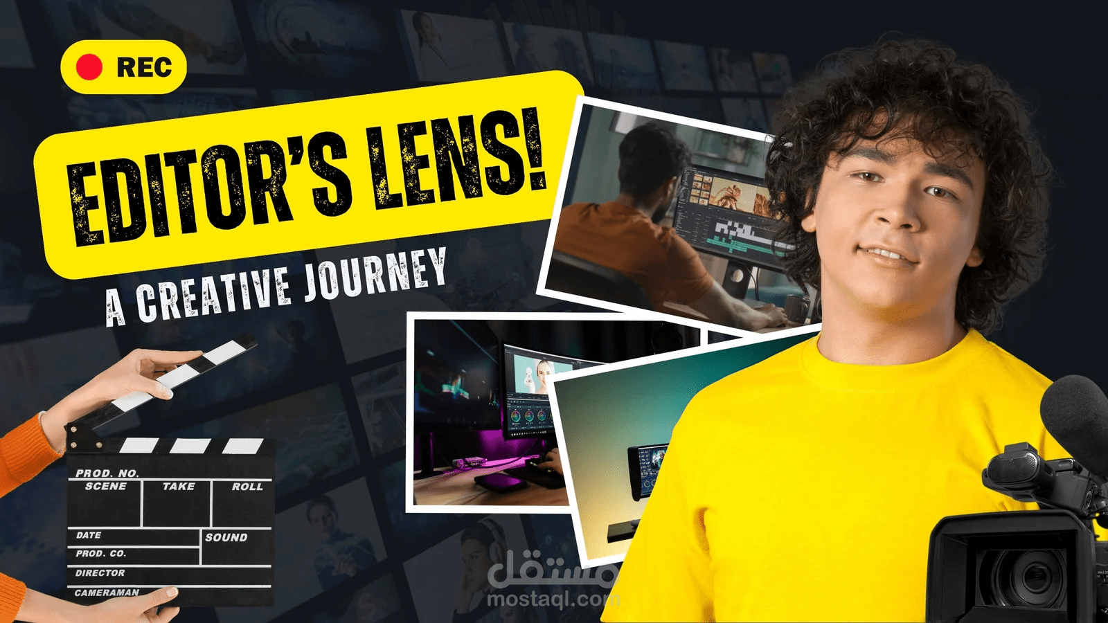 مونتاج فيديوهات قصيره