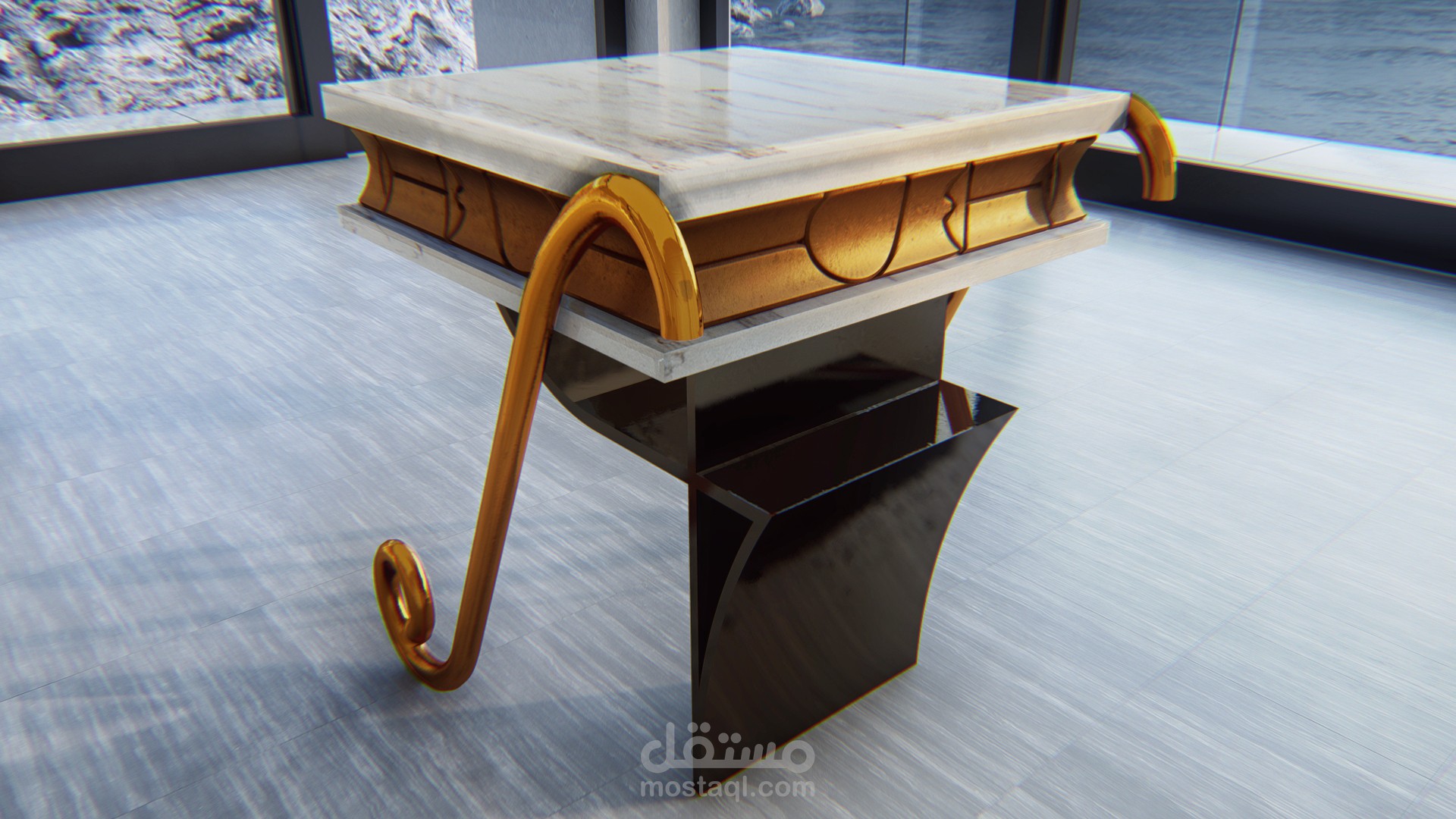 تصميم طاولة عين حورس