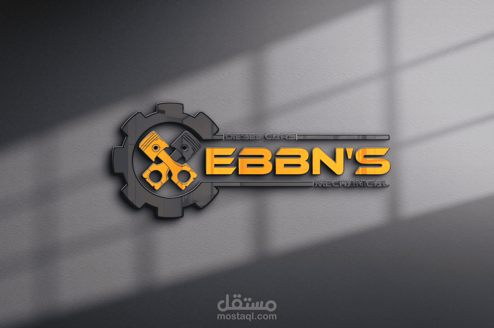 تصميم شعار(logo) ورشه ميكانيكيه