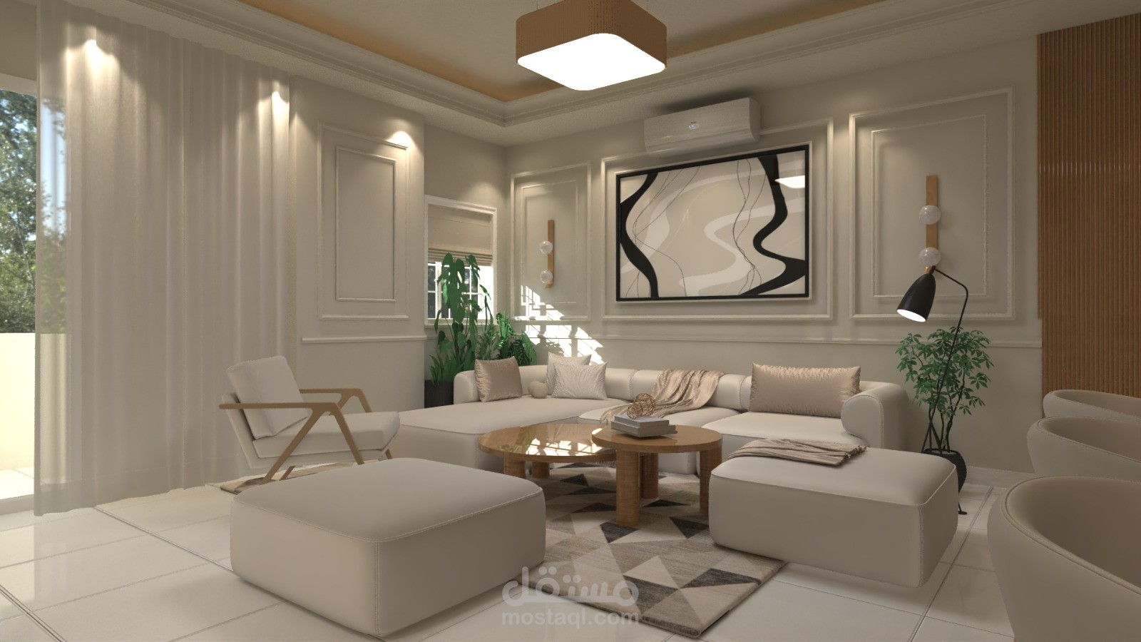 تصميم داخلي لريسيبشن