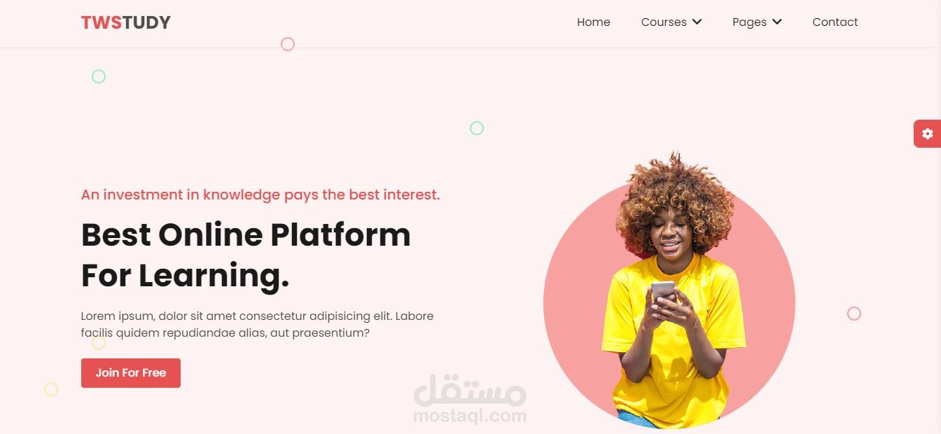 Twstudy - Online Learning Platform