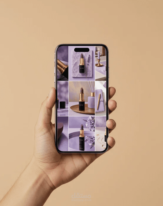 تصميم منشورات سوشيال ميديا إبداعية باستخدام تقنيات الذكاء الاصطناعي (AI Art) ومعالجة التايبوجرافي".