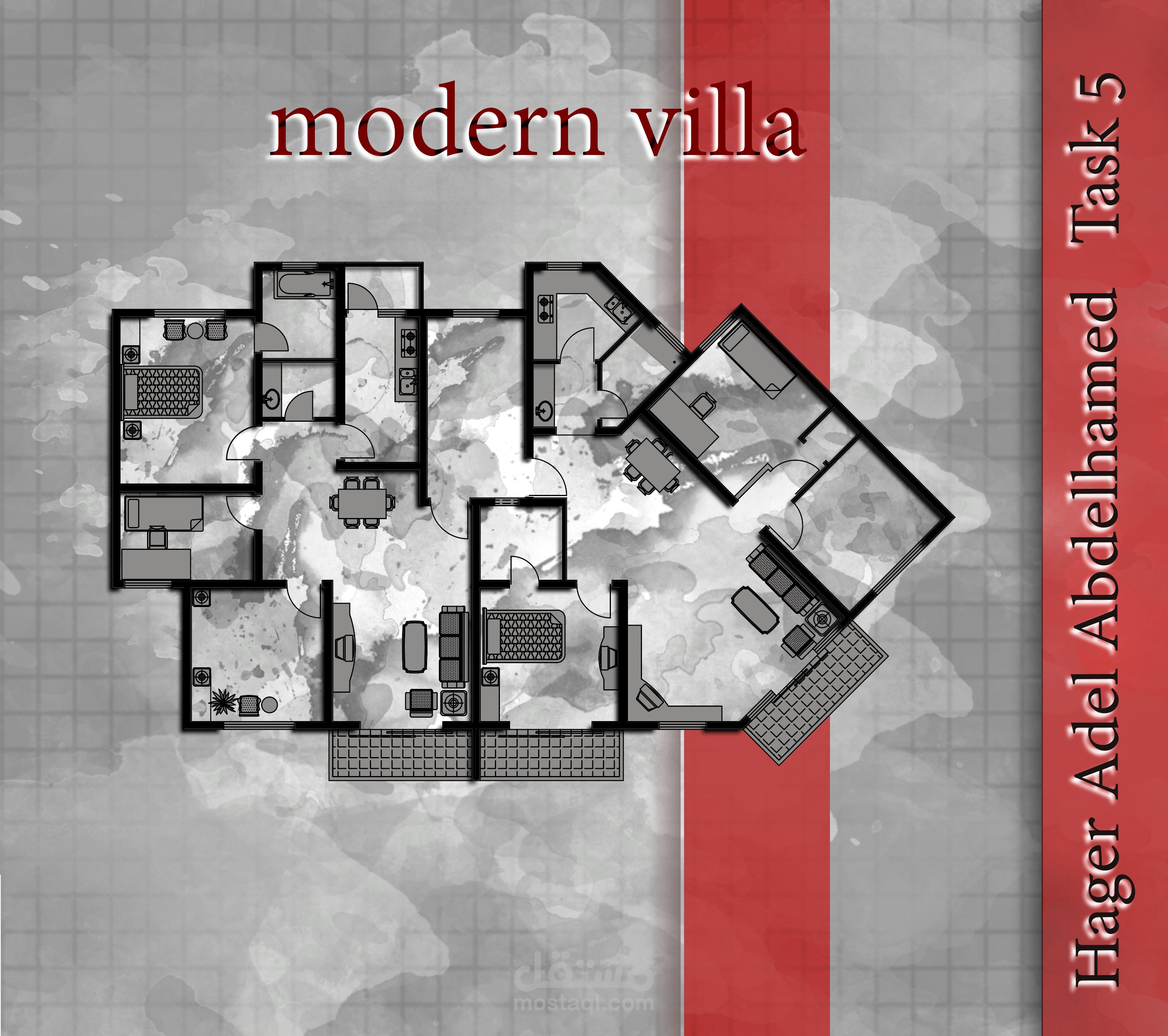 بوسترات معماريه (فوتوشوب معماري)