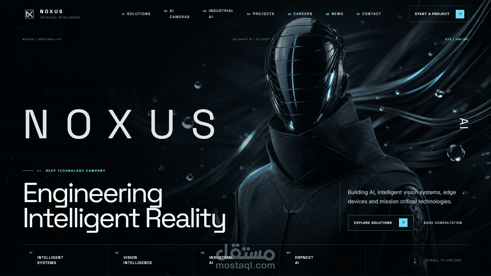 منصة NOXUS AI للتقنيات العميقة — ذكاء اصطناعي ورؤية حاسوبية