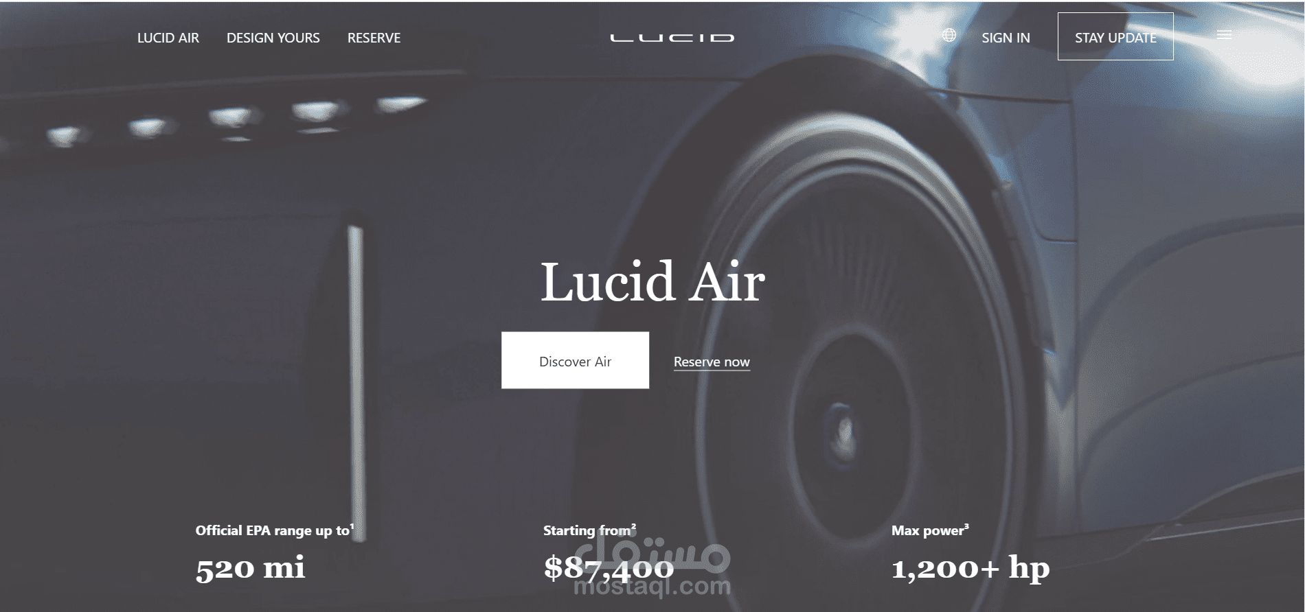 Lucid motors clone