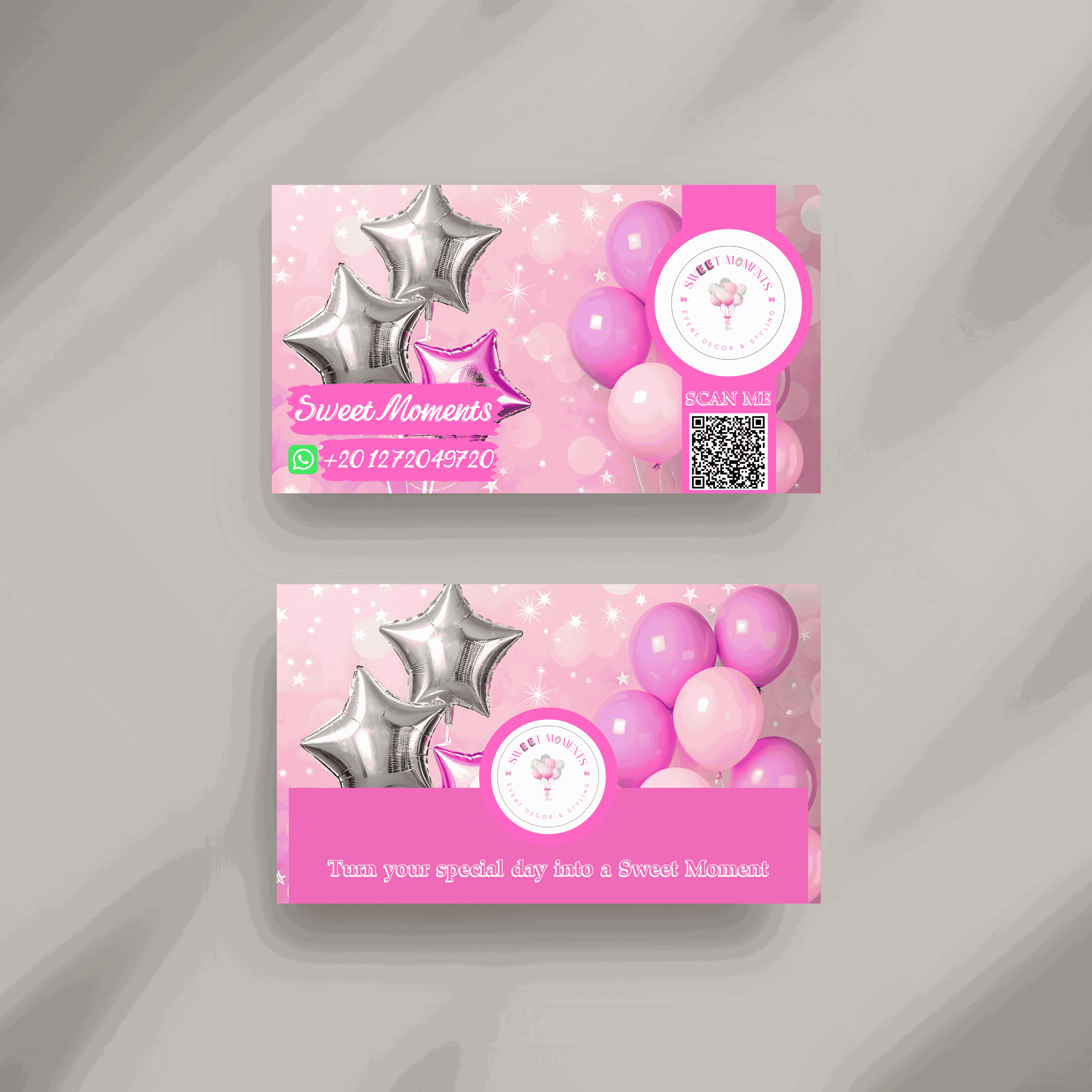 تصميم بطاقات أعمال