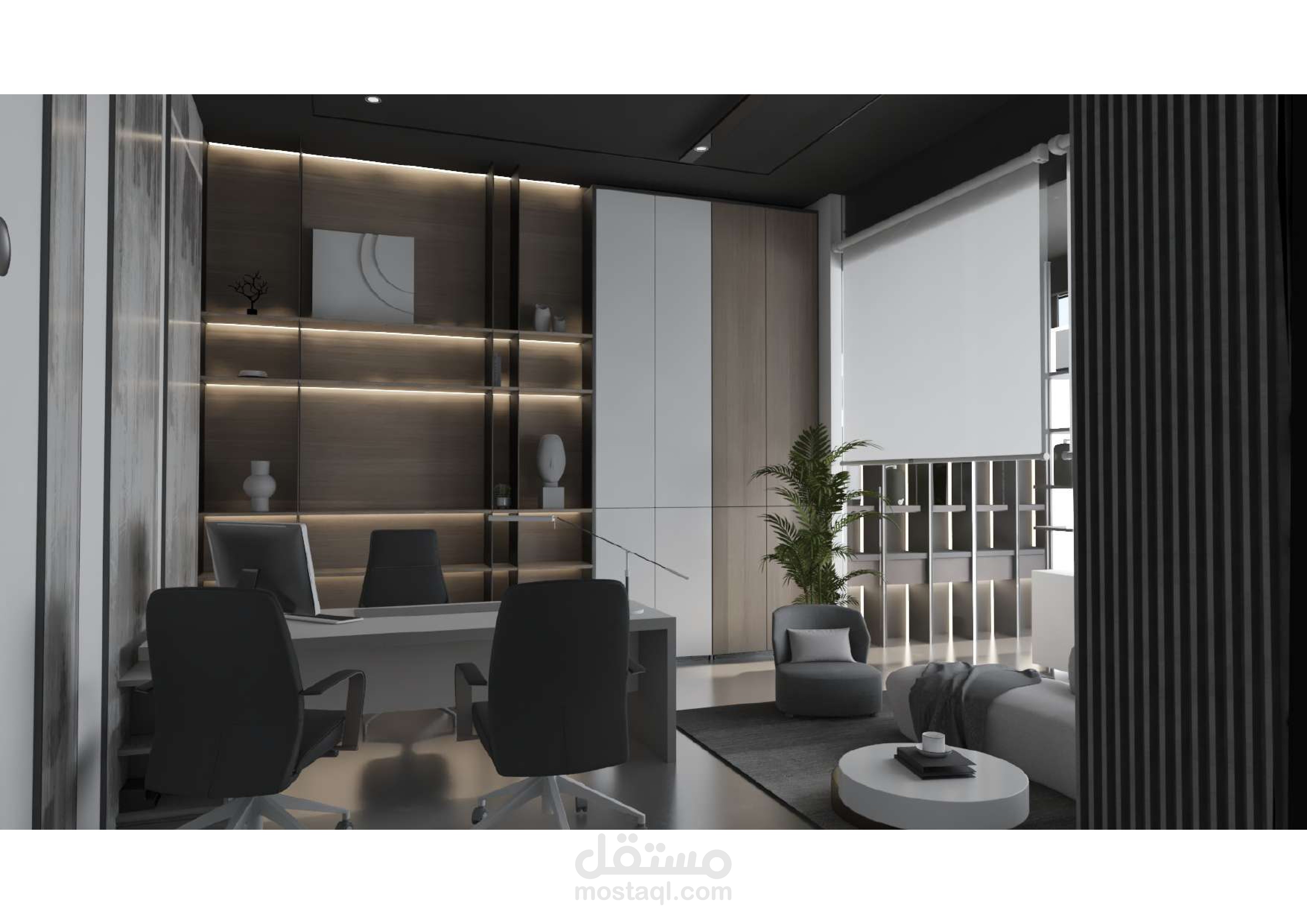 مكتب و معرض (modern design)