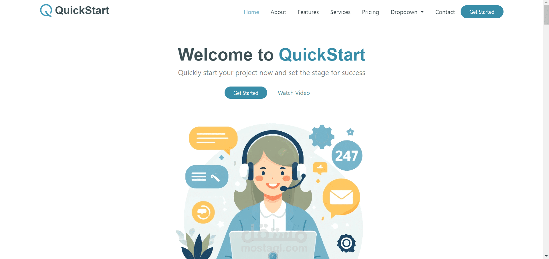 professional business website