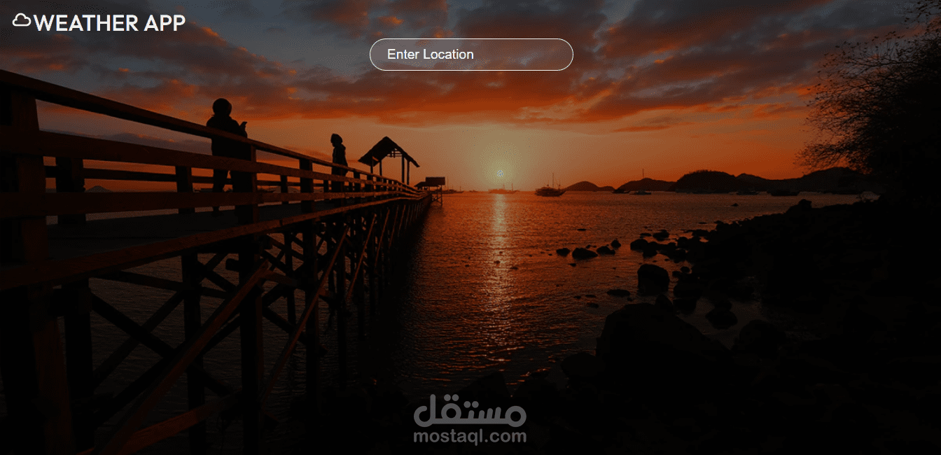 Weather condition app