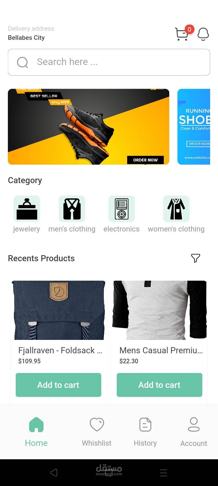ecommerce App