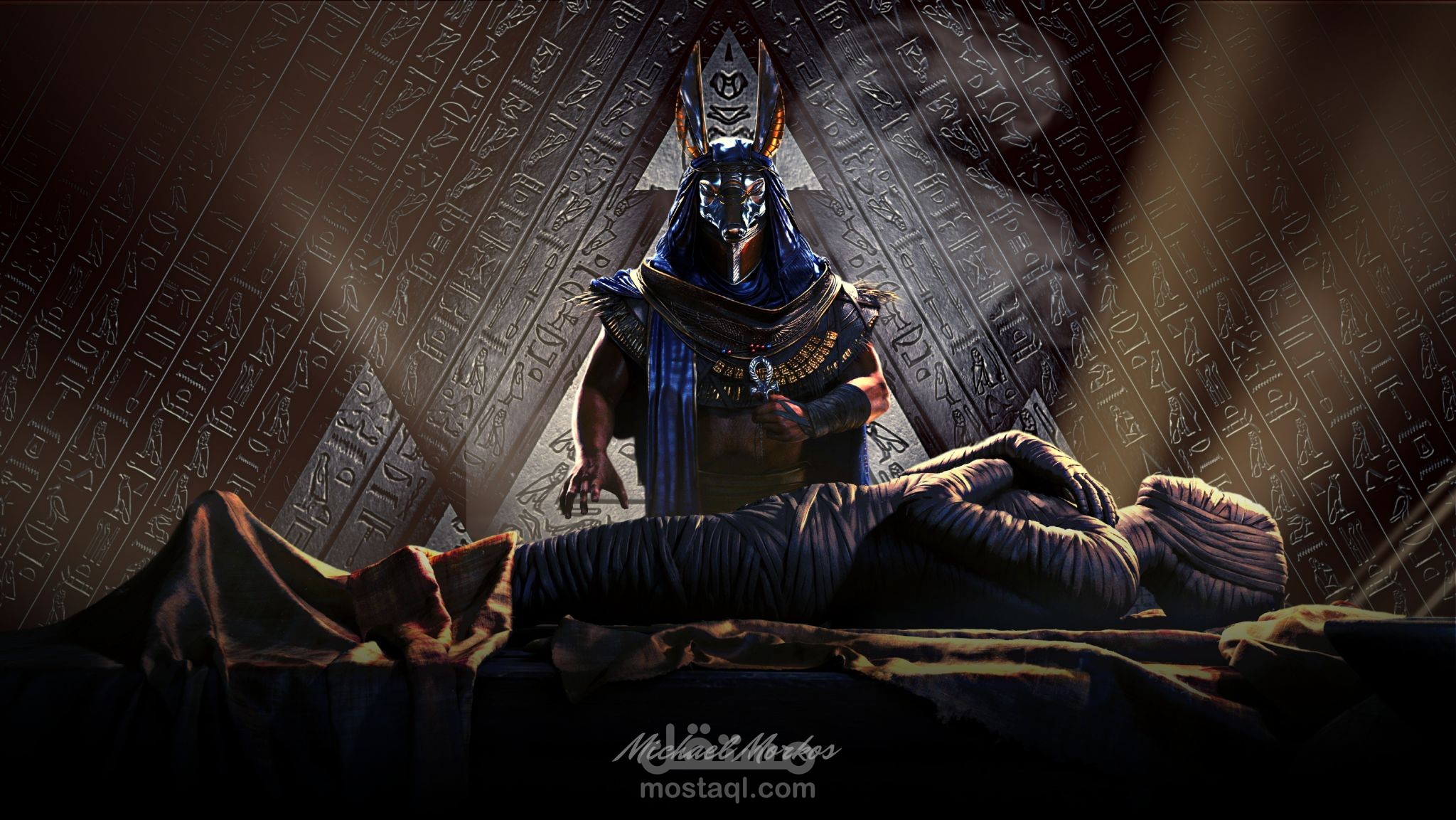 بوستر دعائي لمصر القديمة