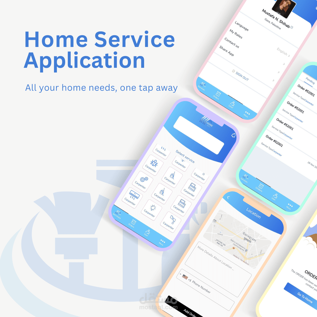 Home Service Application