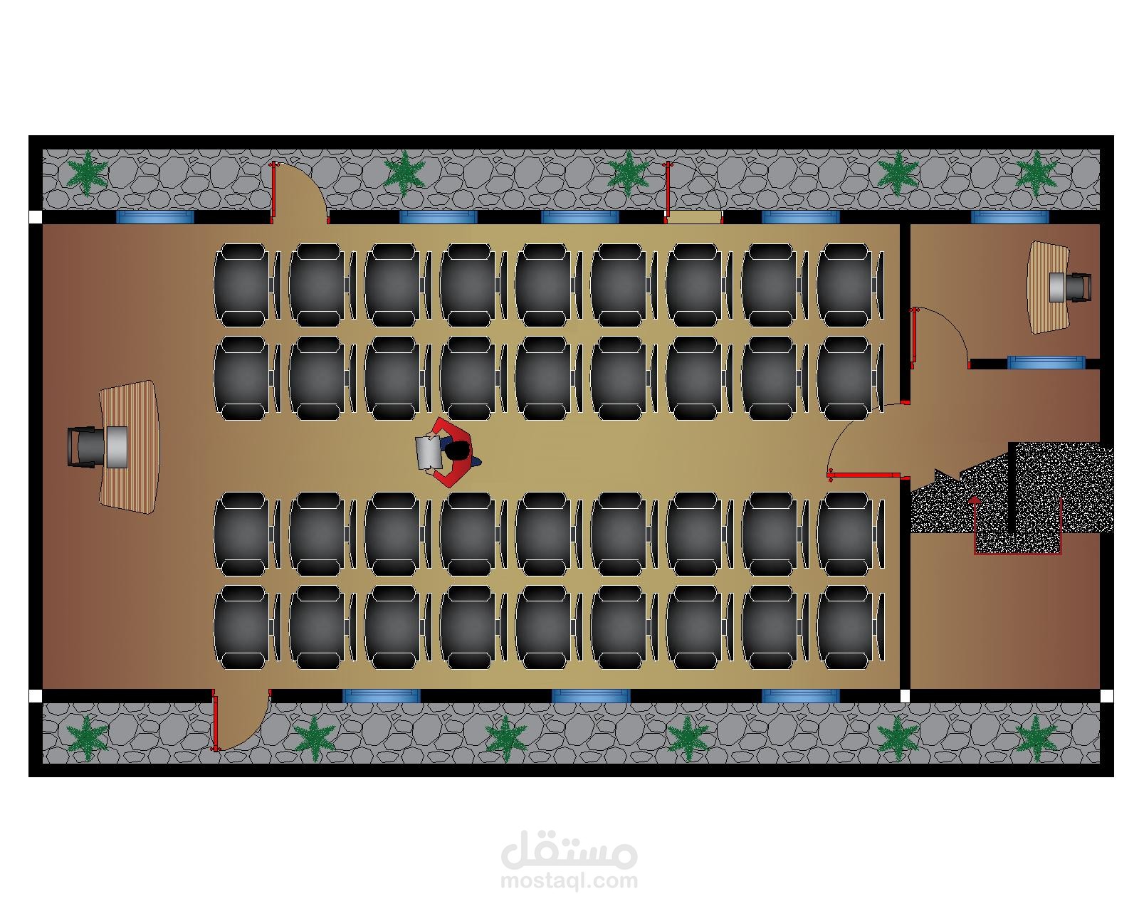 غرفه محاضرات