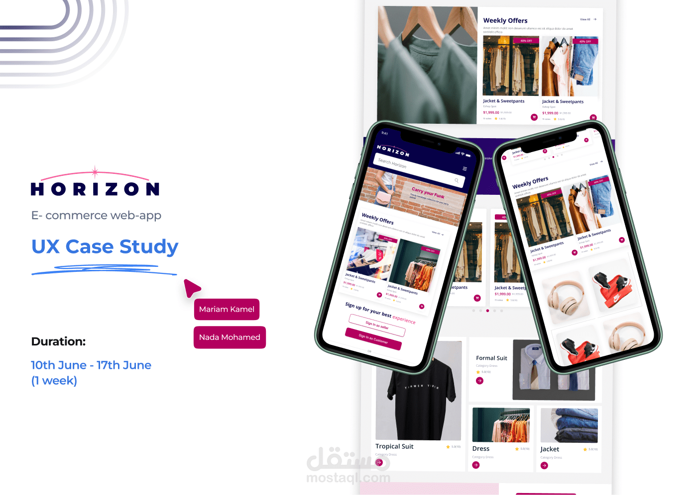 Horizon (E-commerce ) Website & App