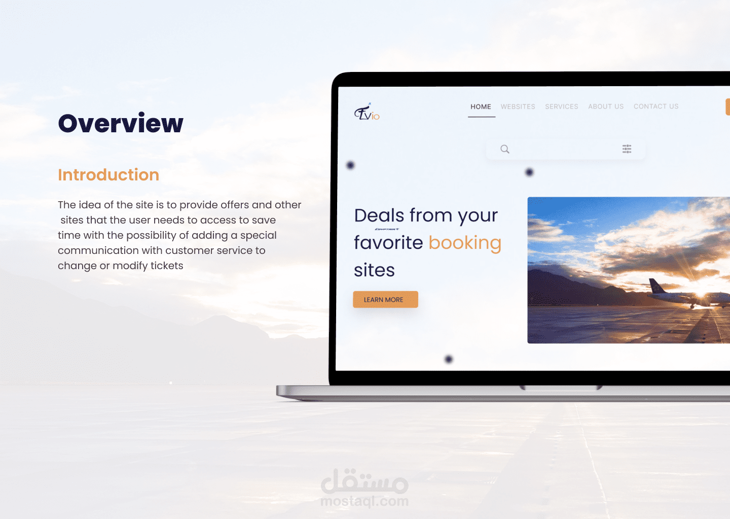 Tevio travel - Website