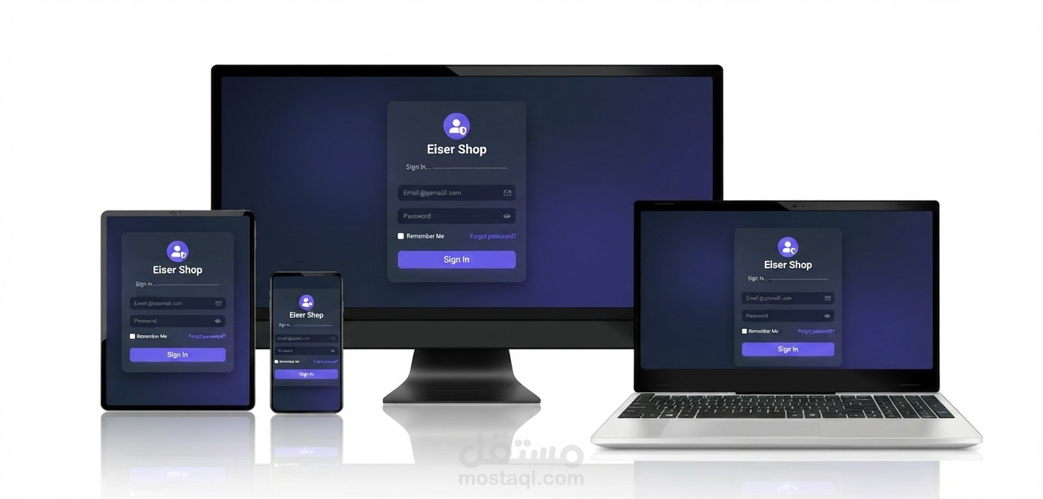 بناء نظام أمان متكامل لمتجر إلكتروني: تسجيل دخول، توثيق، وإدارة صلاحيات بدقة عالية (Authentication)