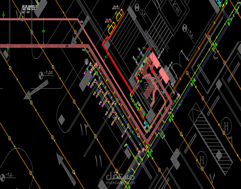 ٍSchool Building Fully Coordinated Design