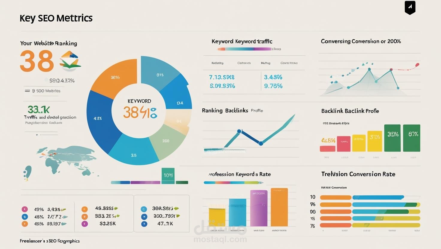 تحليل شامل وتحسين محركات البحث (SEO) لموقعك لرفع ترتيبه وزيادة زواره (seo audit)