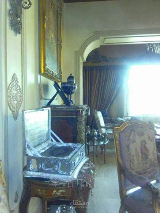 تصميم وتنفيذ ديكور كلاسيك لشقهمساحة 350 متر مربع بحى الزمالك على النيل الجيزه مصر