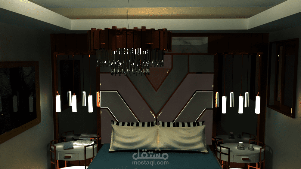 تصميم غرفة نوم مودرن