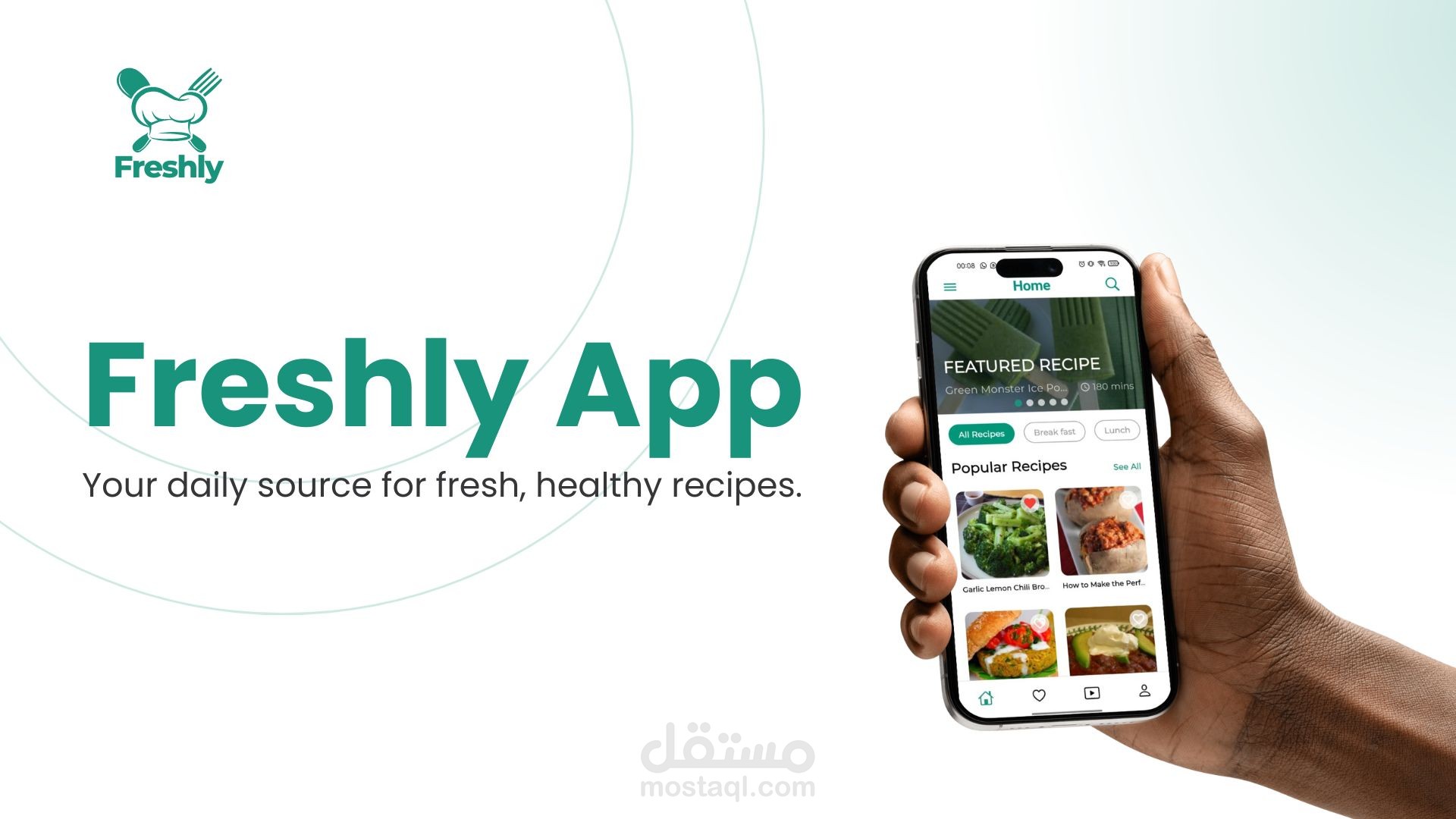 Freshly | تطبيق لتوصيل المنتجات الطازجة بسهولة وسرعة