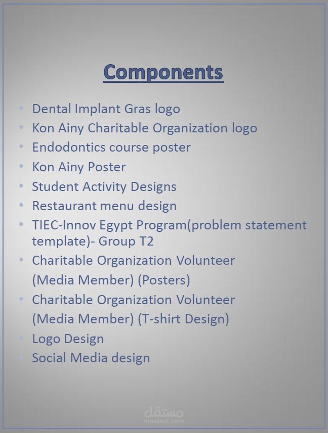 Graphic Design Projects