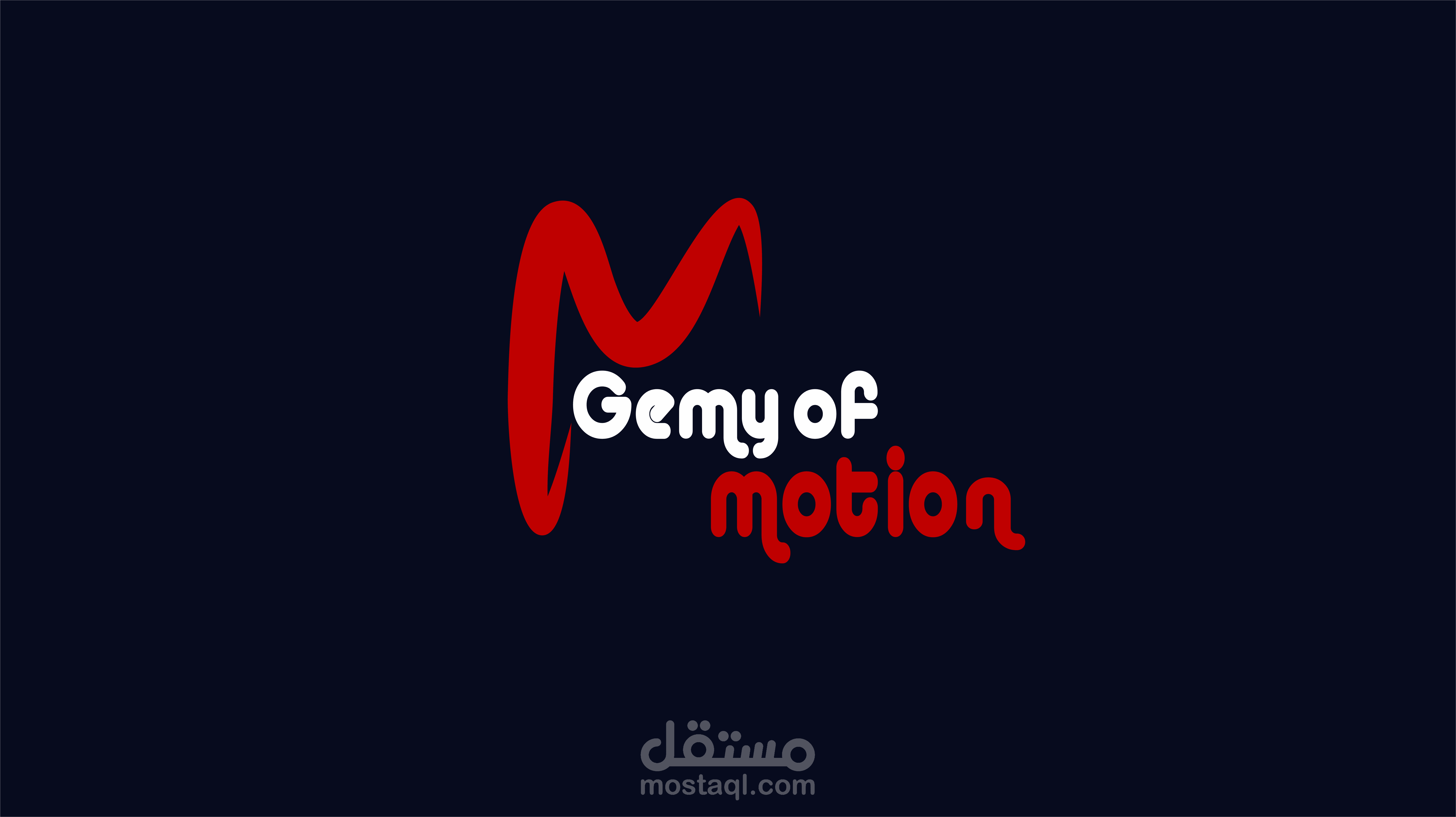 logo animation -gemy of motion