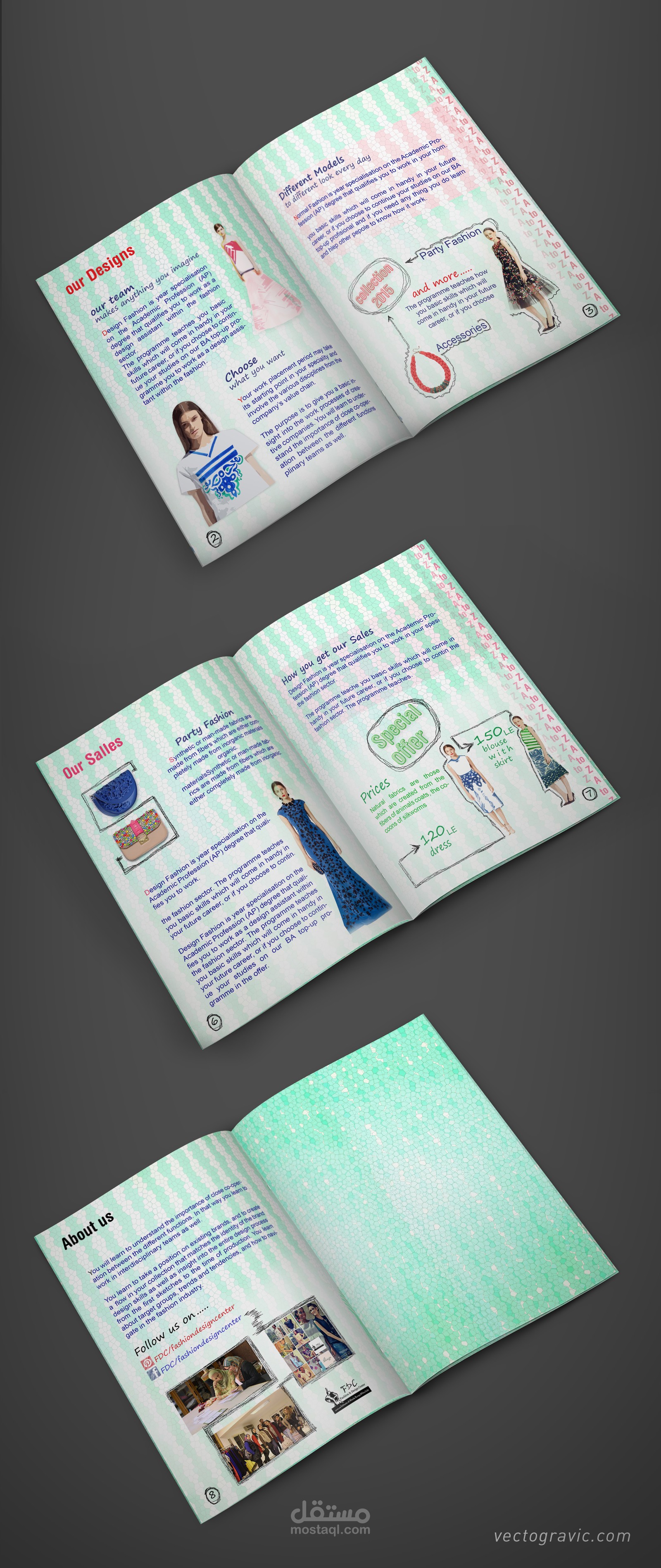 Booklet for FDC