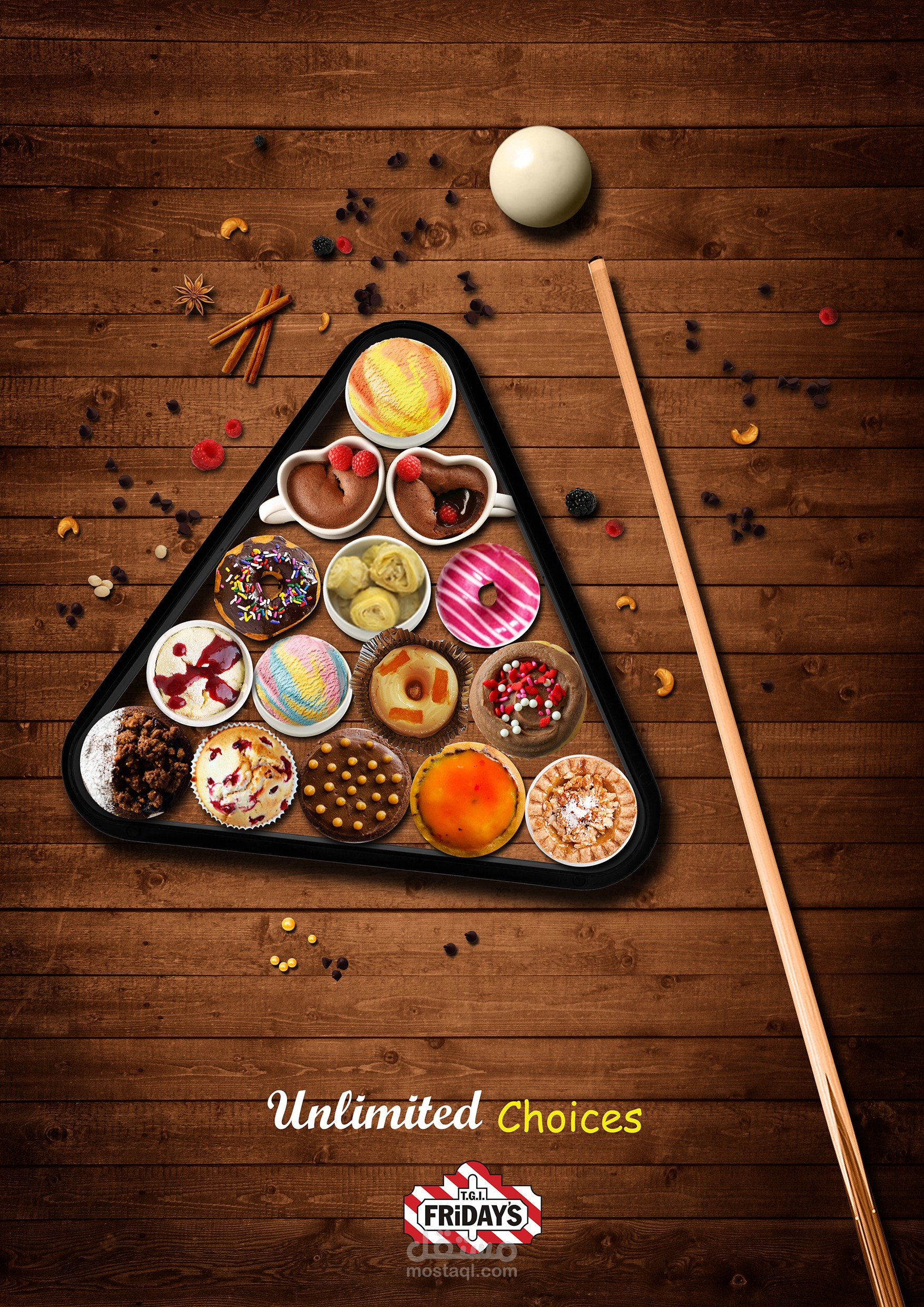 poster for FRIDAYS Resturant