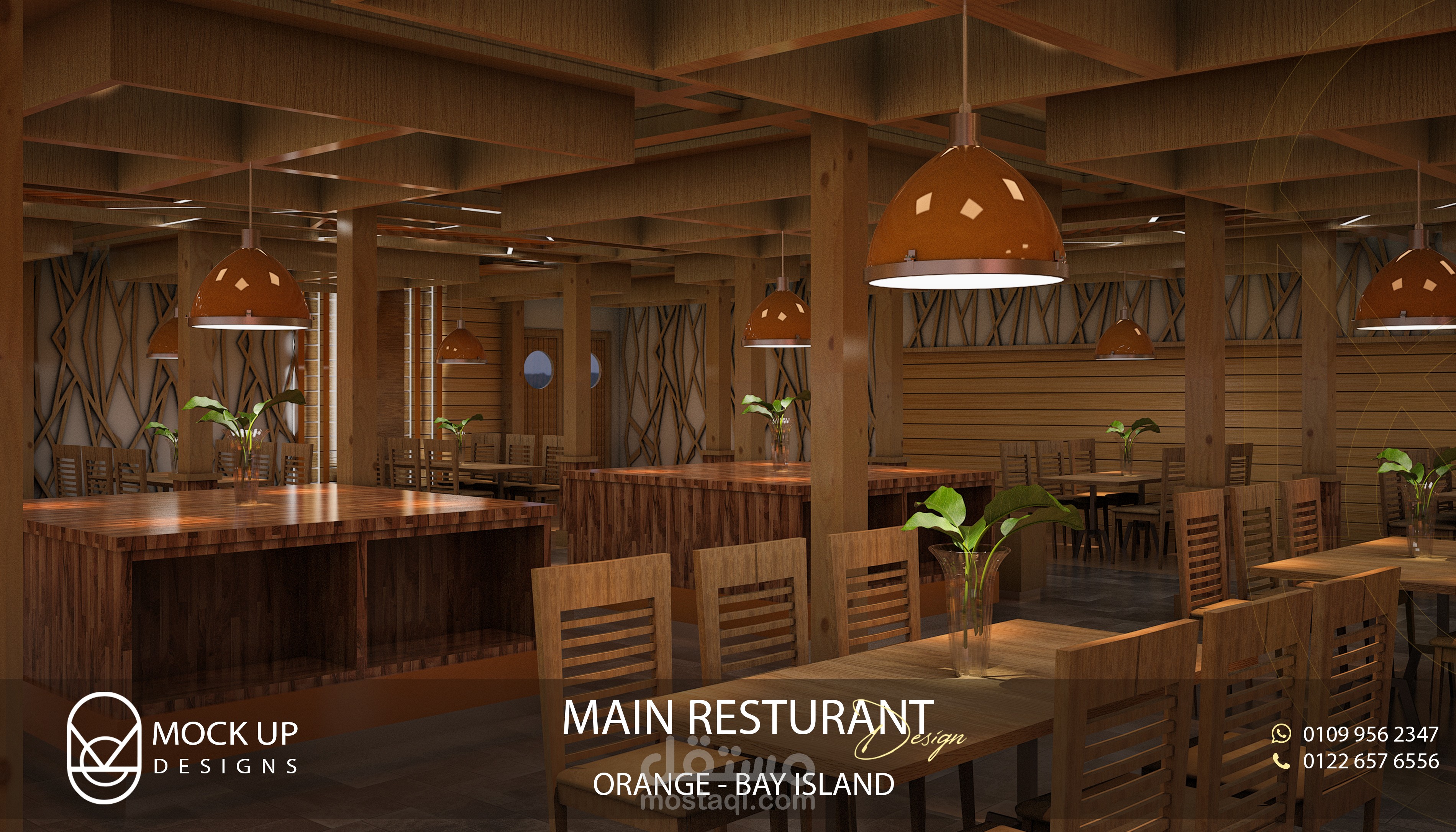 Main resturant in orange bay