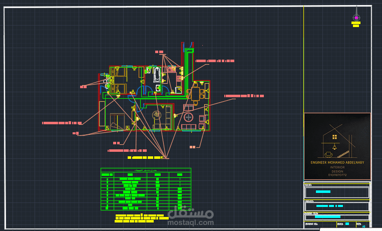 Alhashem town-120M  power system design
