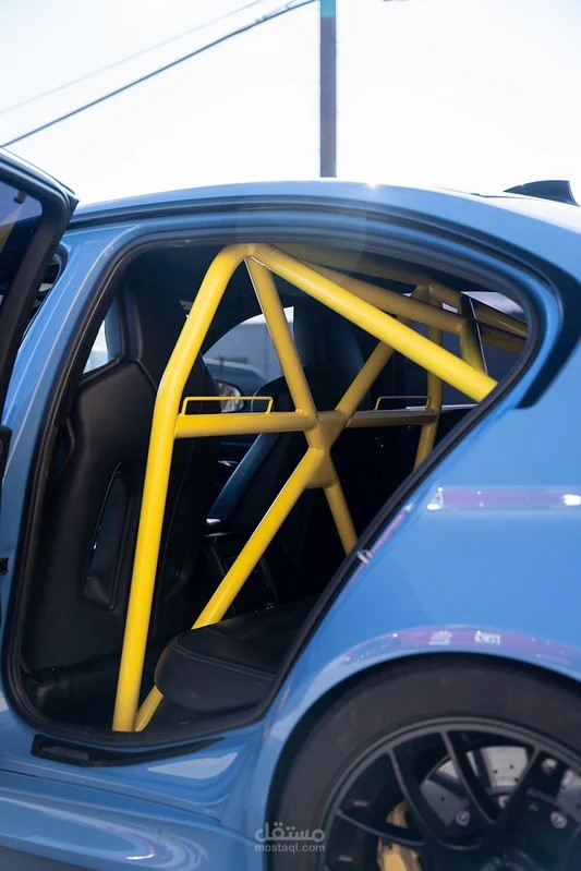 تصميم roll cage لتدعيم هيكل السيارة