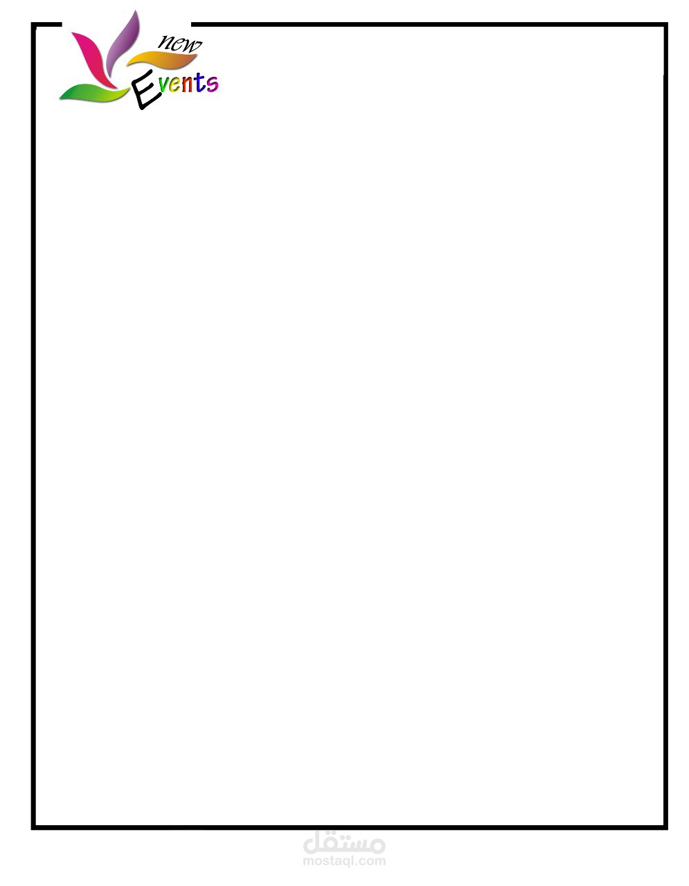 تصميم LETTER HEAD