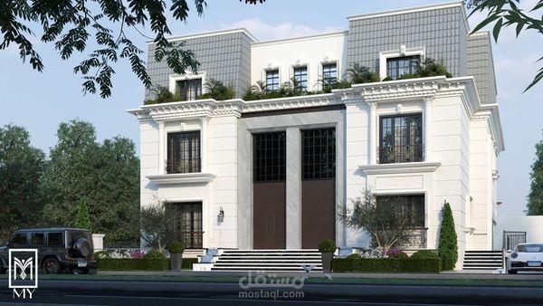 تصميم حديقة خارجية- تصميم سطح فيلا-ركن بغرفة نوم بنات- واجهة خارجية فيلا- تصميم غرفة معية