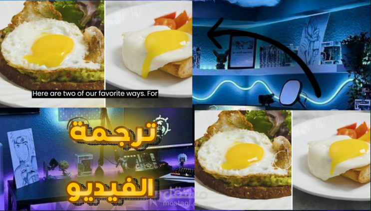 مشروع لترجمة فيديو بطريقه احترافية