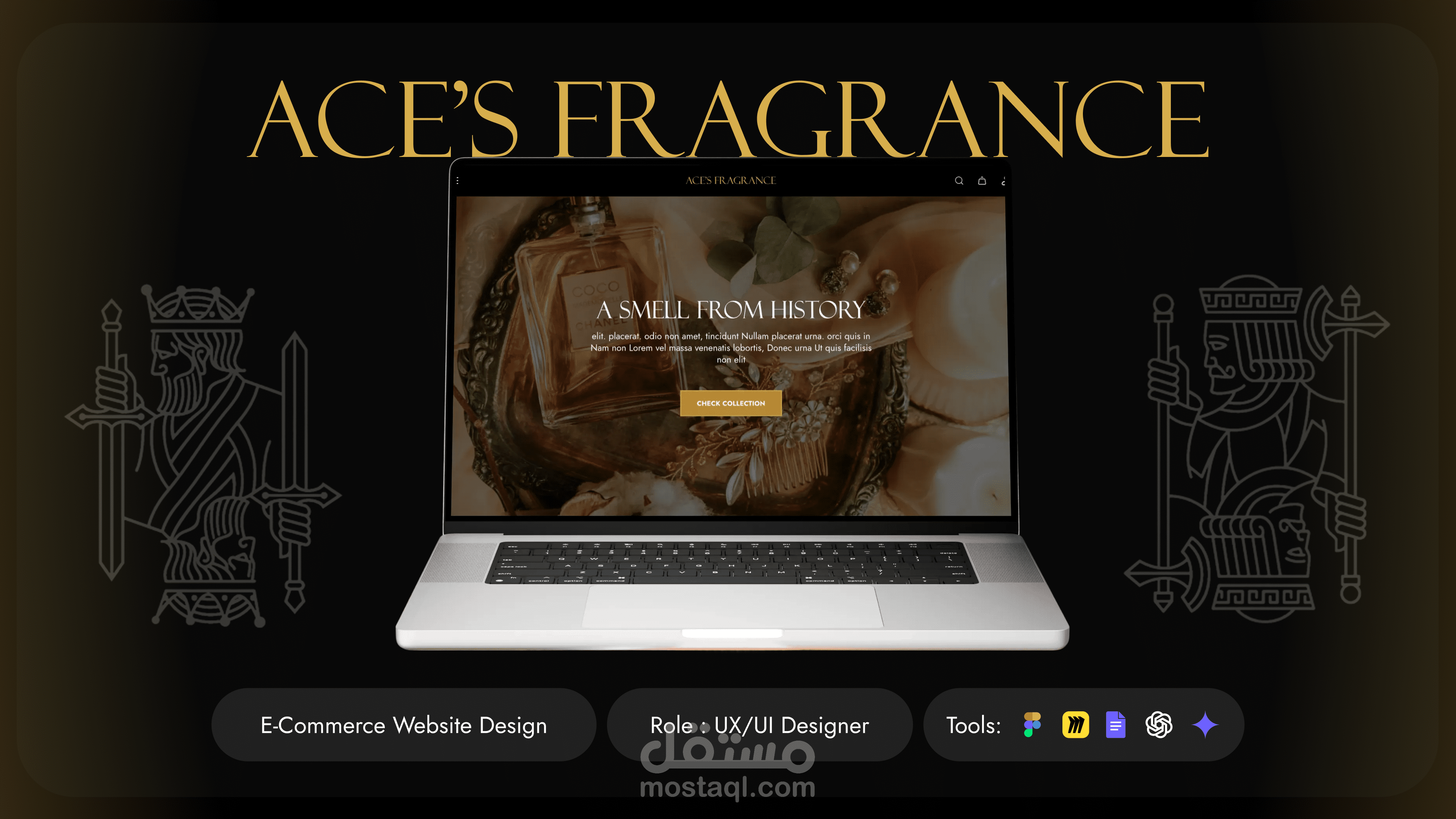 Ace's Fragrance Web Design