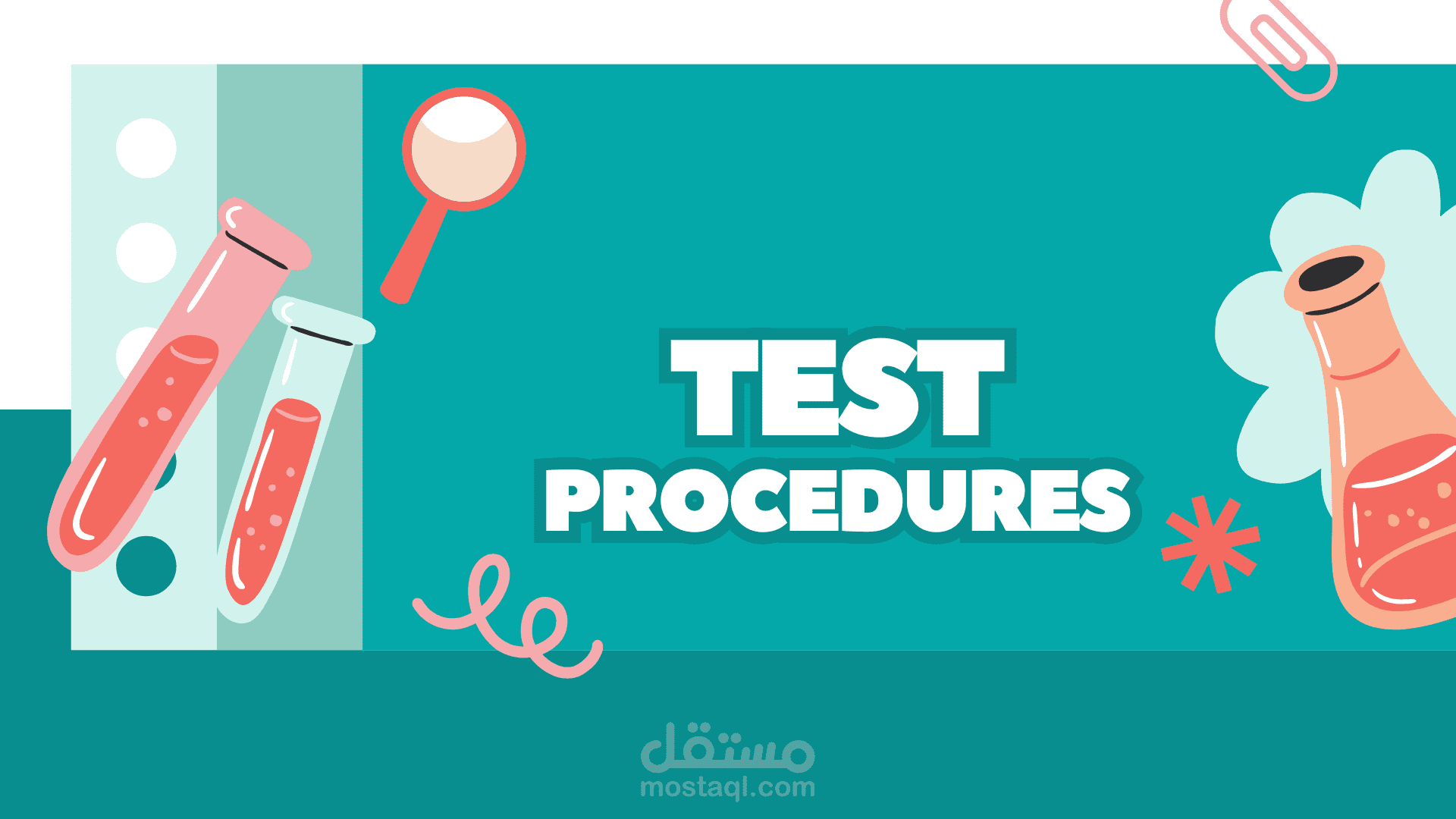 عمل عروض تقديمية لشرح التجارب العملية