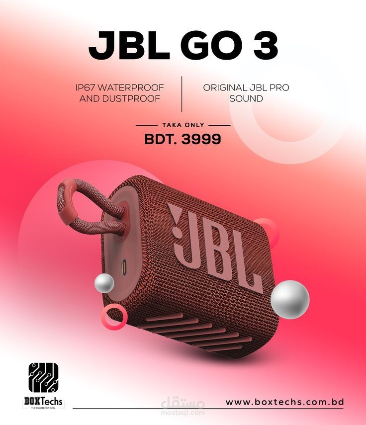 Design to hear it JBL Go3