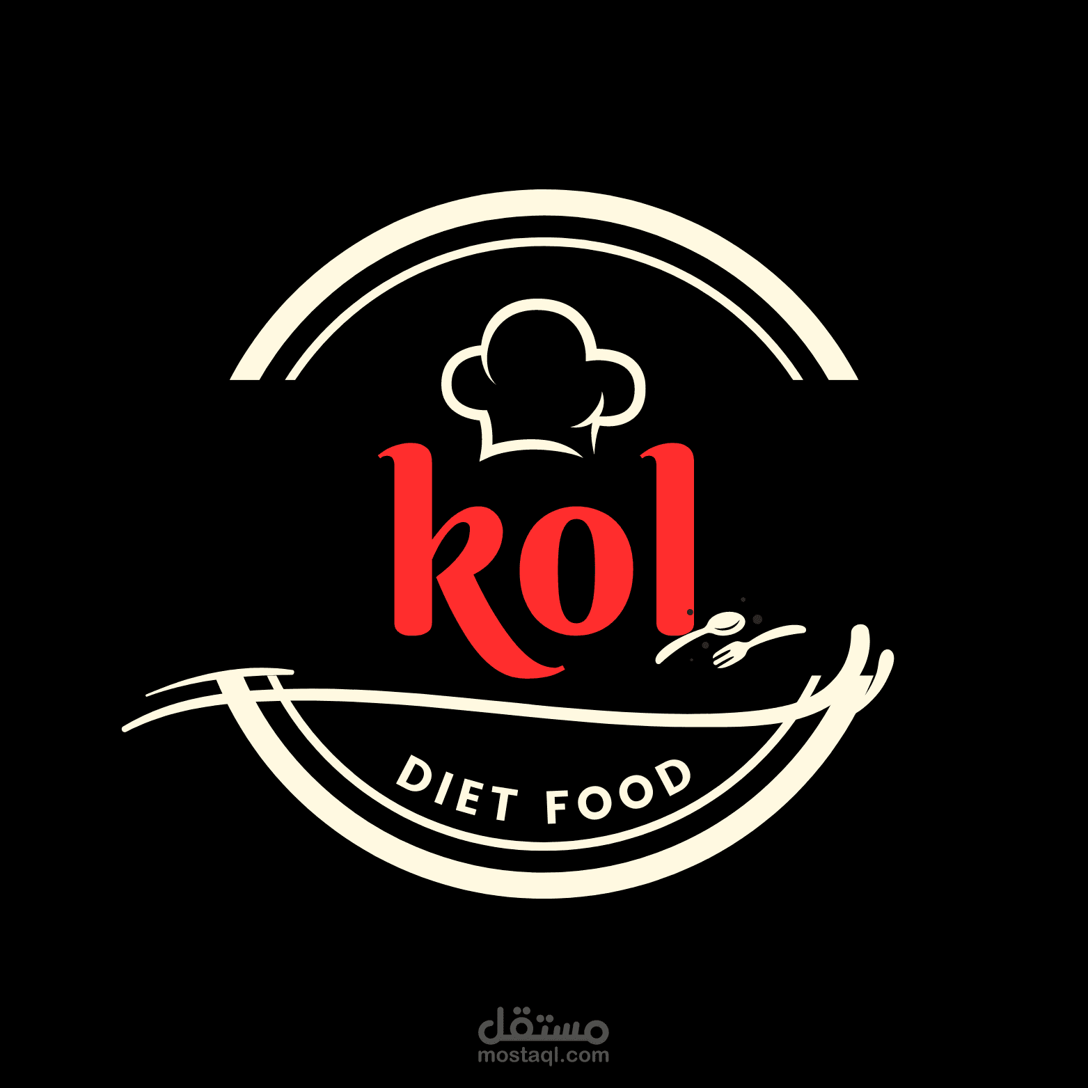 تصميم Logo + menu