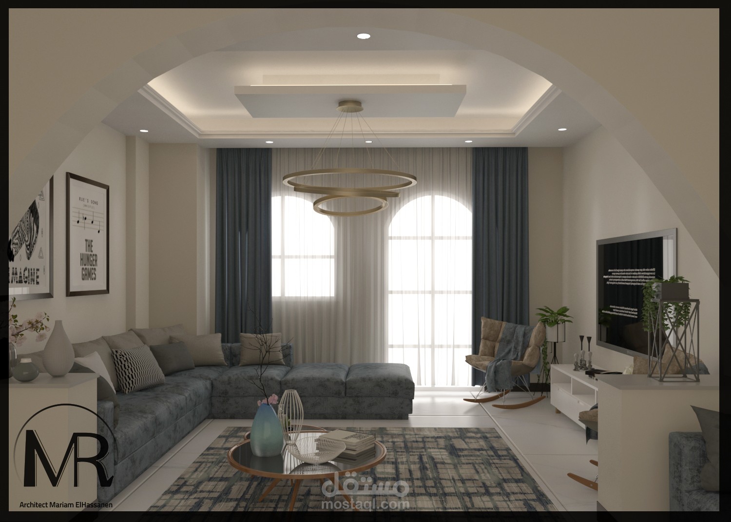 تصميم ريسيبشن على الطراز الحديث