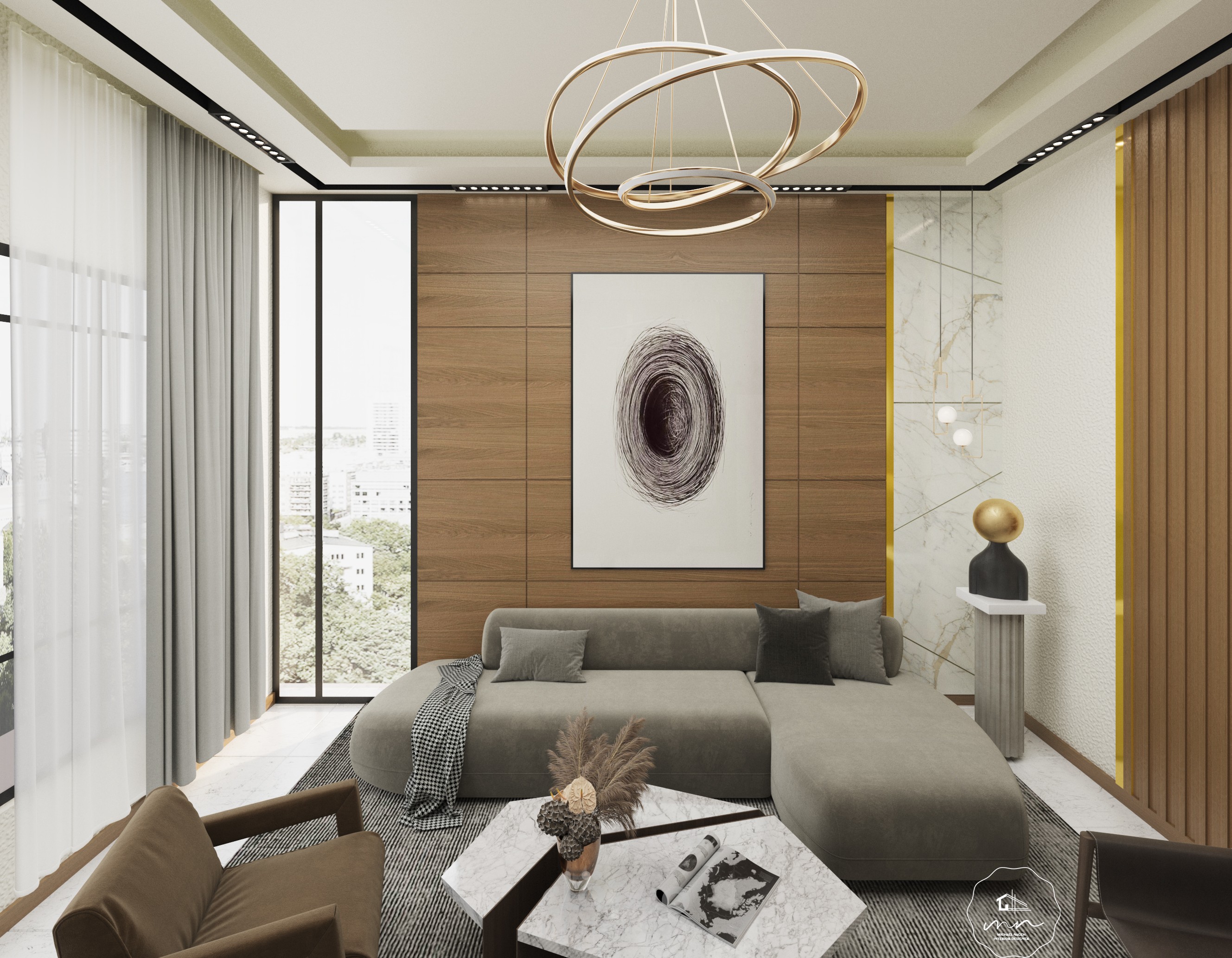 تصميم معماري وداخلي للفراغات