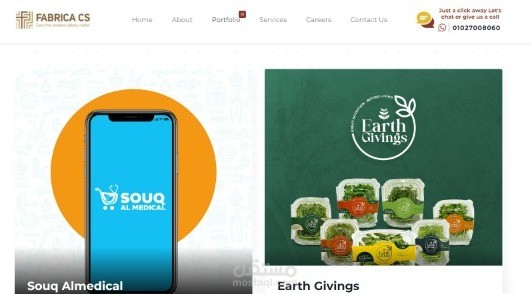 website and portfolio