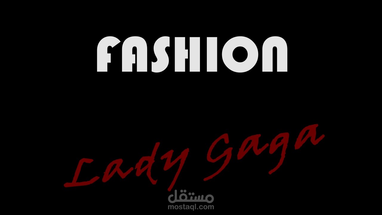 Motion Graphics (Song Lyrics)