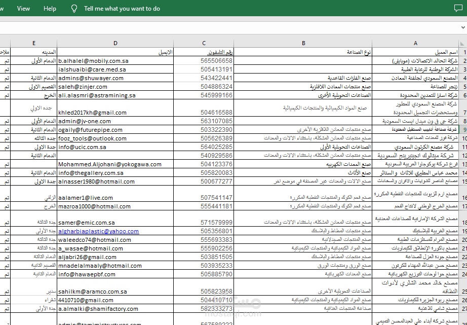 تجميع داتا و عمليات الدعم الإداري