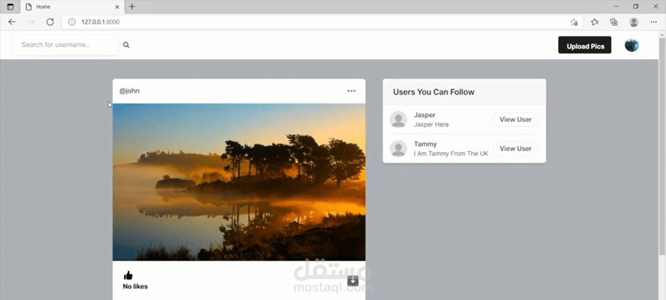 Social Media Platform